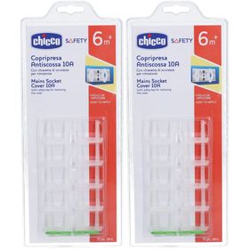 CHICCO Cache Prises 10 Pièces