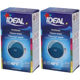 IDEAL Mini Teinture textile longue tenue - 14 Bleu pétrole