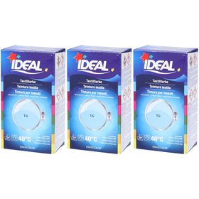 Ideal® MINI Textilfarbe No16 Hellblau für Baumwolle, Leinen, Viskose & Seide