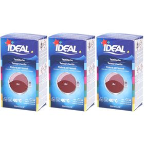 IDEAL Mini Teinture textile longue tenue - 34 Bordeaux