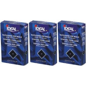 IDEAL Färbemittel für Wolle, Seide und Nylon - 17 Schwarz