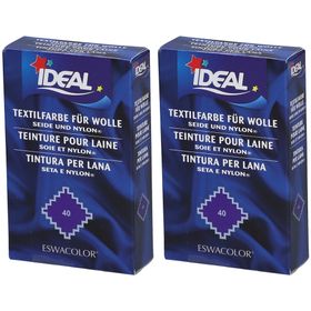 IDEAL Färbemittel für Wolle, Seide und Nylon - 40 Lavendelviolett