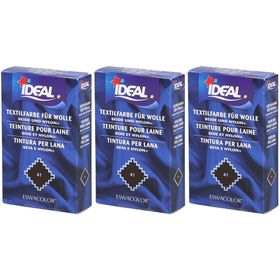 IDEAL® Teinture textile N°41 pour laine, soie & nylon - teinture à la main ou à la machine