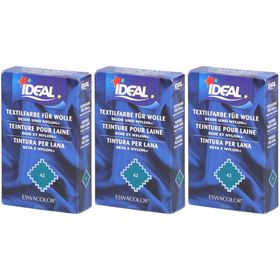 Ideal® Textilfarbe No42 für Wolle, Seide & Nylon – Hand- oder Maschinenfärbung