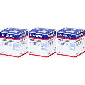 ACRYLASTIC® Bande élastique longitudinale 2,5 m x 6 cm