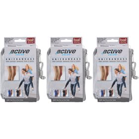 BORT ActiveColor® Kniebandage Gr. M schwarz