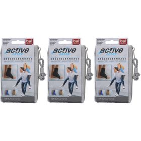 BORT ActiveColor® Knöchelbandage Gr. M schwarz