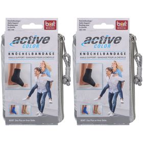 BORT ActiveColor® Knöchelbandage Gr. XL schwarz