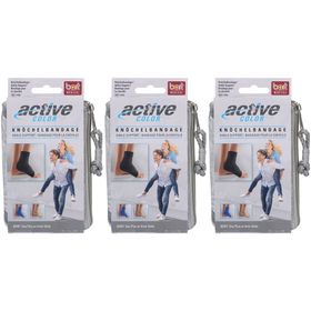 BORT ActiveColor® Knöchelbandage Gr. XL schwarz