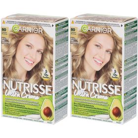 GARNIER NUTRISSE Crème Coloration permanente nutritive 80 Blond clair