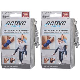 BORT ActiveColor® Daumen-Hand-Bandage Gr. M schwarz