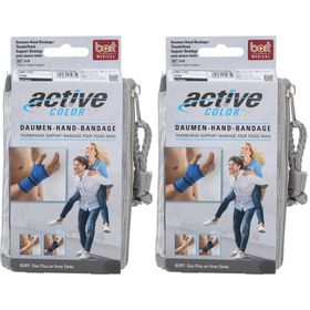 BORT ActiveColor® Daumen-Hand-Bandage Gr. L schwarz