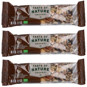 Taste Of Nature Barre de céréales bio aux noix du Brésil