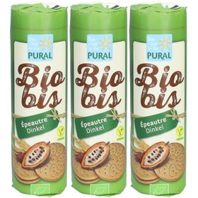 PURAL Bio Bis - Biscuits Épeautre Chocolat Végan Bio