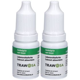 TRAWOSA Colorant alimentaire vert foncé