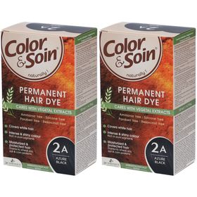 Color & Soin® Coloration permanente 2A Brun Azuré