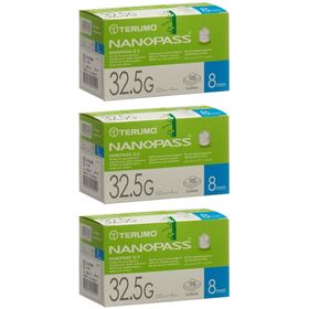 TERUMO® NANOPASS® 32,5G 0,22 x 8 mm