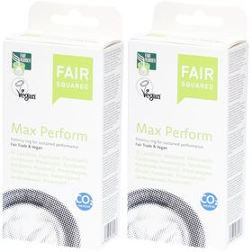 Fair Squared® Max Perform Préservatifs 10 pièces 52 mm