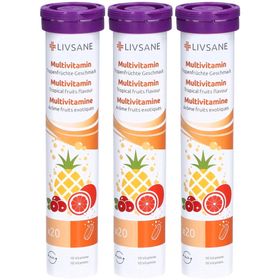 LIVSANE Multivitamines - arôme fruits exotiques
