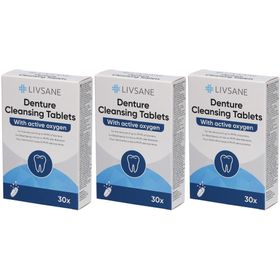 Livsane® Gebissreinigungstabletten