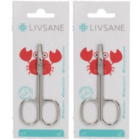 LIVSANE® Babyschere mit abgerundeten Klingen