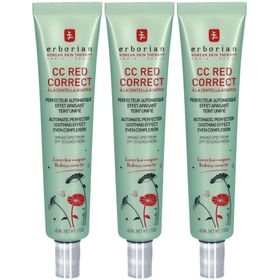 Erborian Korean Skin Therapy Paris Seoul CC Red Correct
