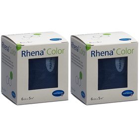 HARTMANN Rhena® Color Mittelstreckbinden 6 cm x 5 m Blau