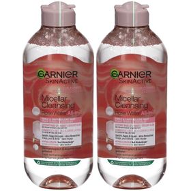 GARNIER Eau Micellaire Démaquillante à l'eau de Rose