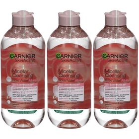 GARNIER Eau Micellaire Démaquillante à l'eau de Rose