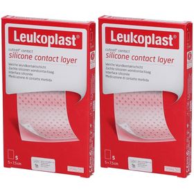 Leukoplast® Cuticell® Contact weiche silikonbeschichtete Wundauflage 5 x 7,5 cm