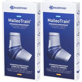 MALLEOTRAIN Sprunggelenkbandage Größe 5 rechts Titanium