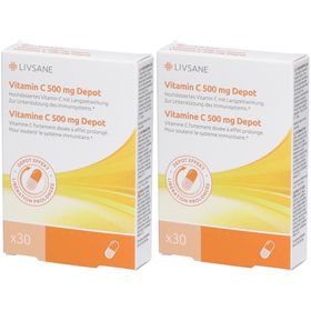 LIVSANE LIVSANE Vitamine C 500 mg Depot