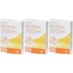 LIVSANE LIVSANE Vitamine C 500 mg Depot