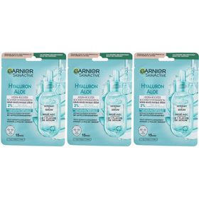 GARNIER Hydrabomb Tissuemaske mit Hyaluronsäure und Aloe Vera