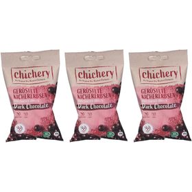 chichery Pois chiches grillés au chocolat noir