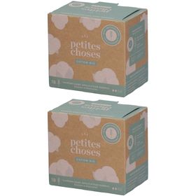 LES PETITES CHOSES Tampons en coton bio sans applicateur Normal