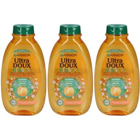 GARNIER Ultra Doux Kids 2 in 1 Shampoo und Spülung Aprikose und Baumwollblüte