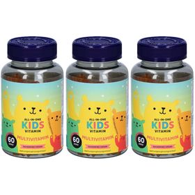 Bears with Benefits All-in-one Kids Gommes aux fruits multivitaminées