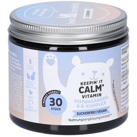 BEARS WITH BENEFITS® Keepin’ It Calm Vitamin Ashwagandha & B-Complex – 30 Gummies