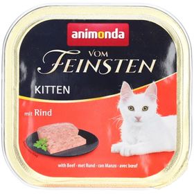 ANIMONDA Vom Feinsten Nourriture humide pour chatons à base de bœuf
