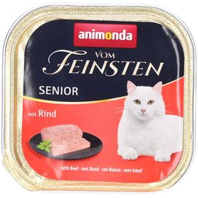 ANIMONDA Vom Feinsten Nourriture humide pour chats séniors à base de bœuf