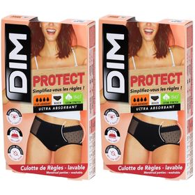 DIM Boxer Lace Stark 44-46 schwarz mit Meshdetail