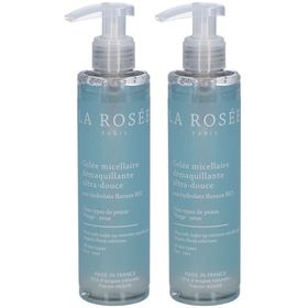 La Rosée Gelée micellaire démaquillante ultra-douce aux hydrolats floraux BIO