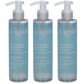 La Rosée Gelée micellaire démaquillante ultra-douce aux hydrolats floraux BIO