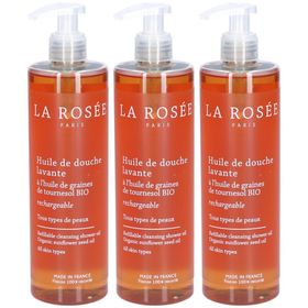La Rosée Huile de douche lavante