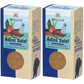 SONNENTOR Adios Sel ! Méditerranéen – Mélange d'épices bio sans sel ajouté