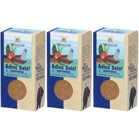 SONNENTOR Adios Sel ! Méditerranéen – Mélange d'épices bio sans sel ajouté