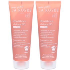 LA ROSÉE Baby Zahnpasta mit Erdbeere BIO