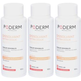 Poderm Dissolvant extra doux ongles sensibles