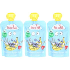 FruchtBar Bio Kompott Heidelbeere Banane Reis Ohne Zuckerzusatz